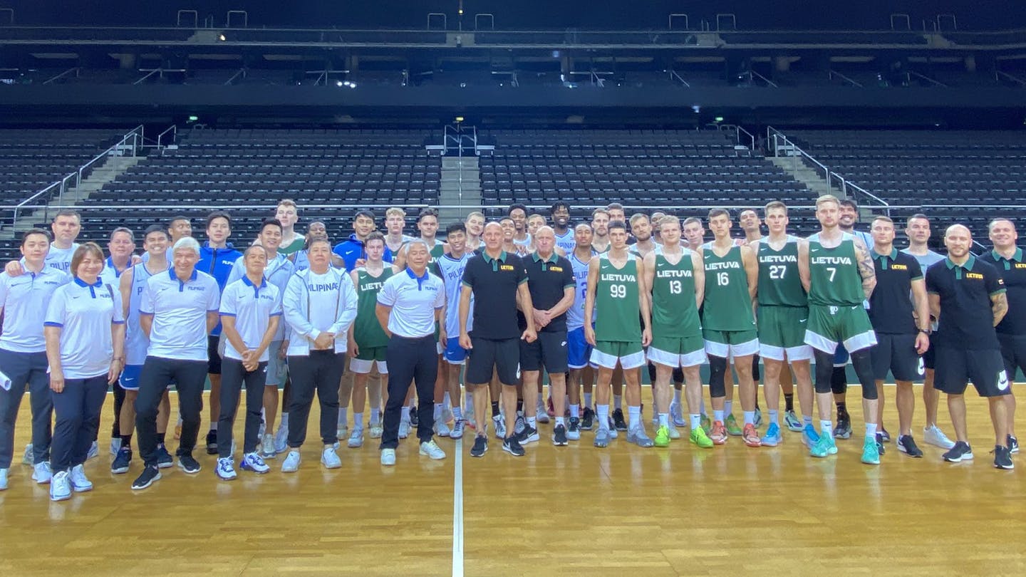 Gilas leaves Europe a winner, thumps Lithuanian team behind hot shooting, strong defense